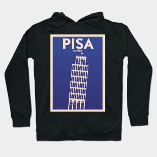 Pisa Poster Design Hoodie